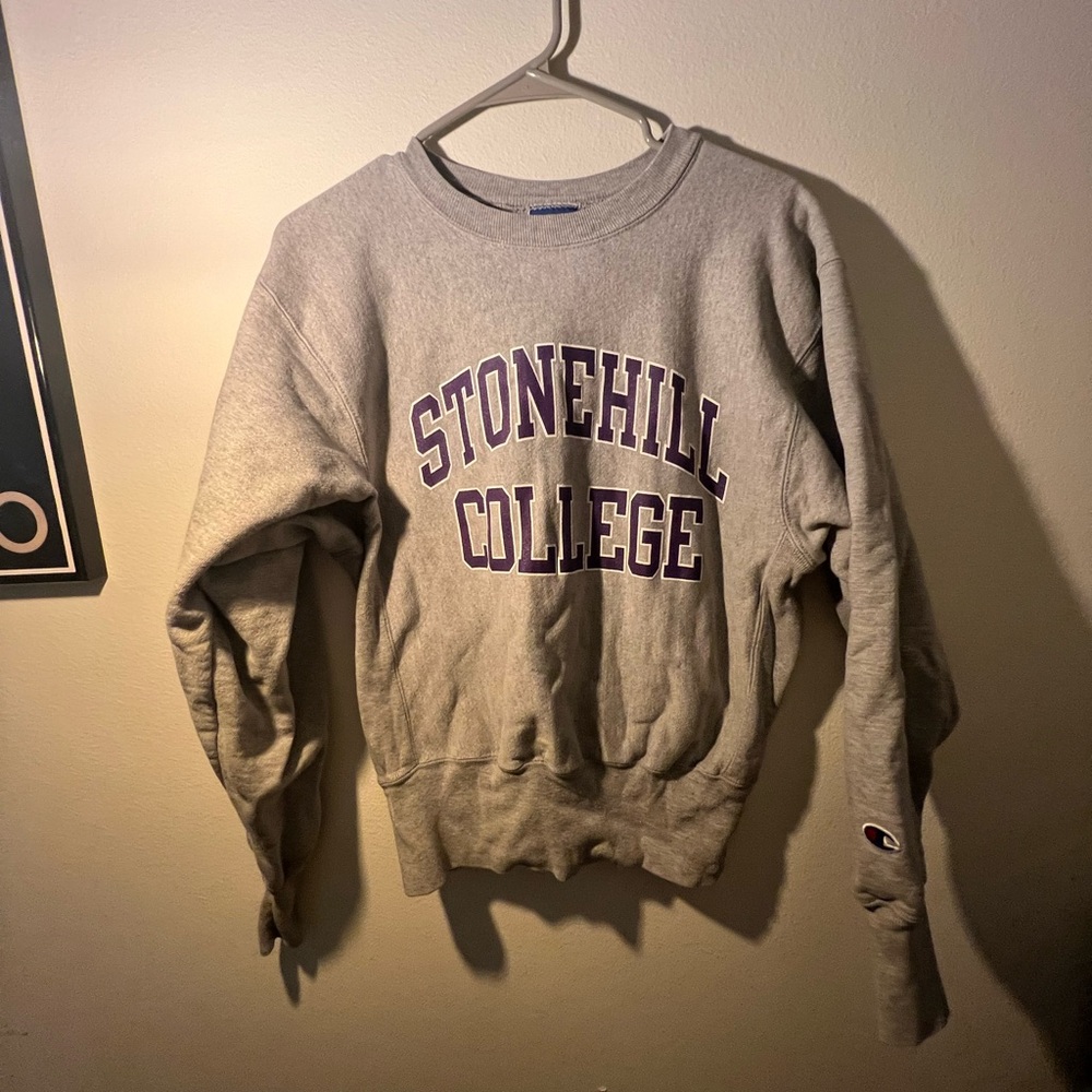 Vintage Champion Gray Reverse Weave Sweatshirt